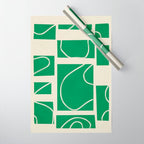 Abstract Pathways 4 Wrapping Paper Gallery Image 1