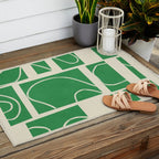 Abstract Pathways 4 Outdoor Rug Gallery Image 2