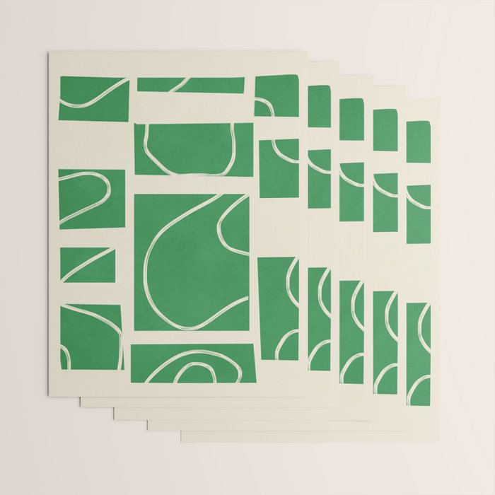 Abstract Pathways 4 Wrapping Paper Gallery Image 3