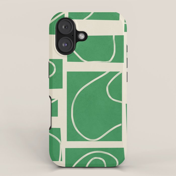 Abstract Pathways 4 iPhone Case Gallery Image 1