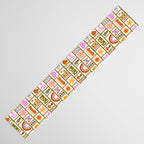 1970s Retro Pop Culture Icons Table Runner Gallery Image 3