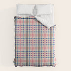 Vibrant Plaid Fusion B Duvet Cover Gallery Image 6