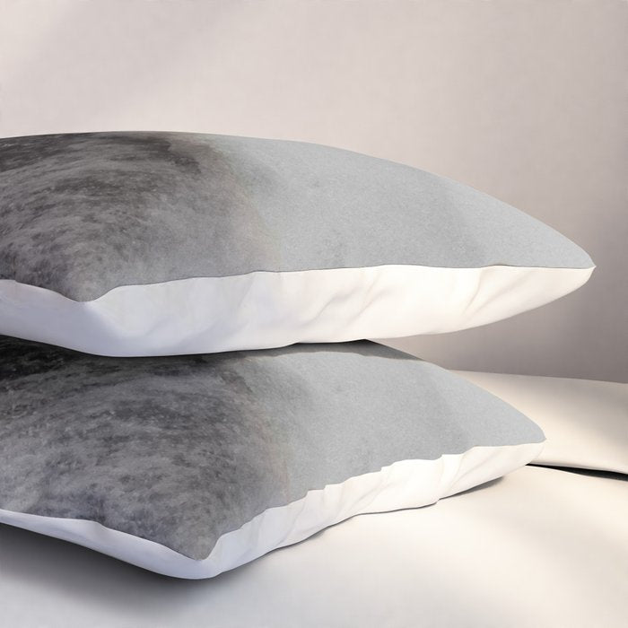 Surf black white Pillow Sham Gallery Image 3