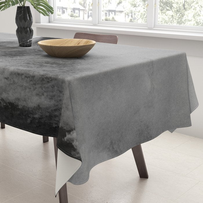 Surf black white Tablecloth Gallery Image 3