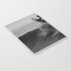 Surf black white Notebook Gallery Image 3