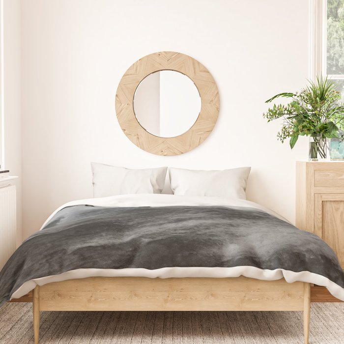 Surf black white Duvet Cover Gallery Image 3