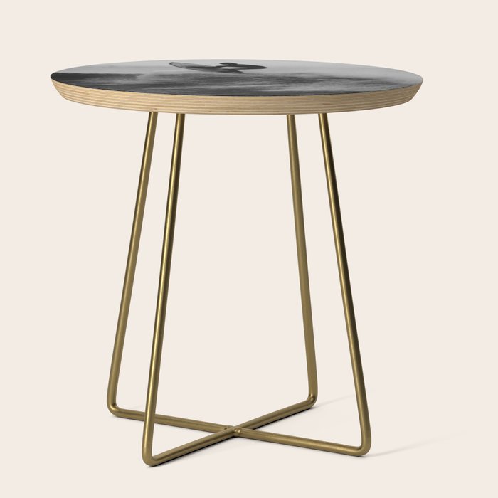 Surf black white Side Table Gallery Image 1