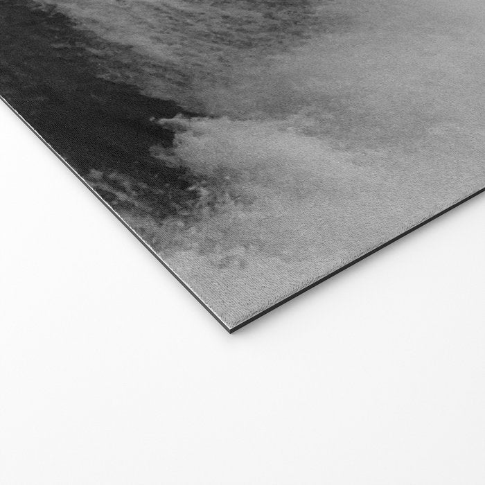 Surf black white Welcome Mat Gallery Image 2