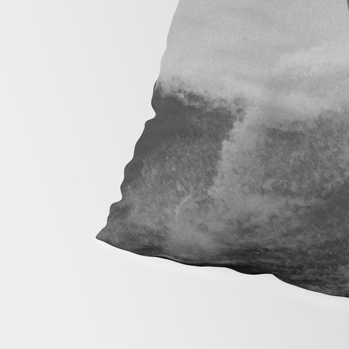 Surf black white Pillow Sham Gallery Image 4