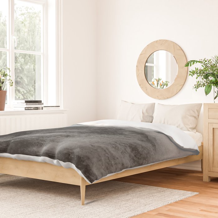 Surf black white Duvet Cover Gallery Image 2