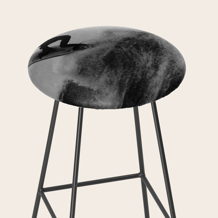 Surf black white Stool Gallery Image 2