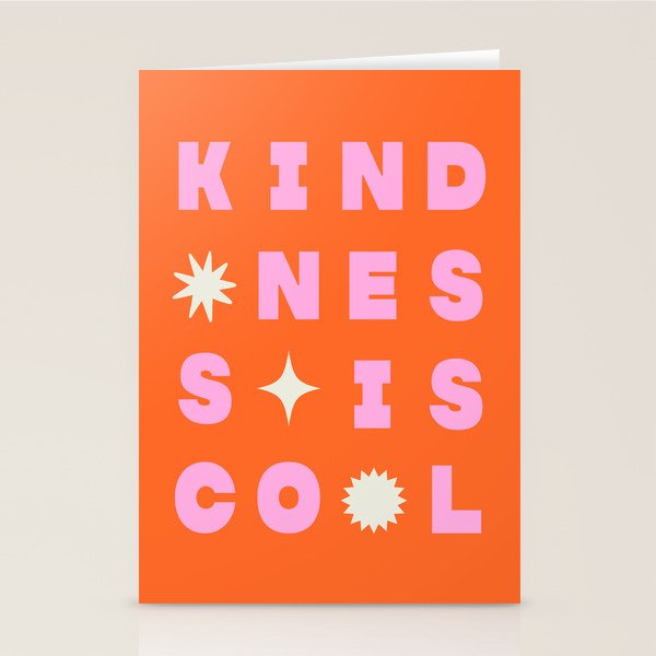 Kindess Is Cool Stationery Card Gallery Image 1