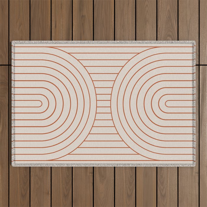 Arch Symmetry XIII Outdoor Rug Gallery Image 1