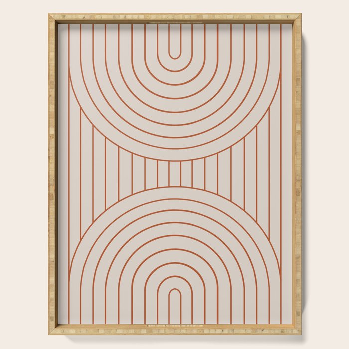 Arch Symmetry XIII Serving Tray Gallery Image 1