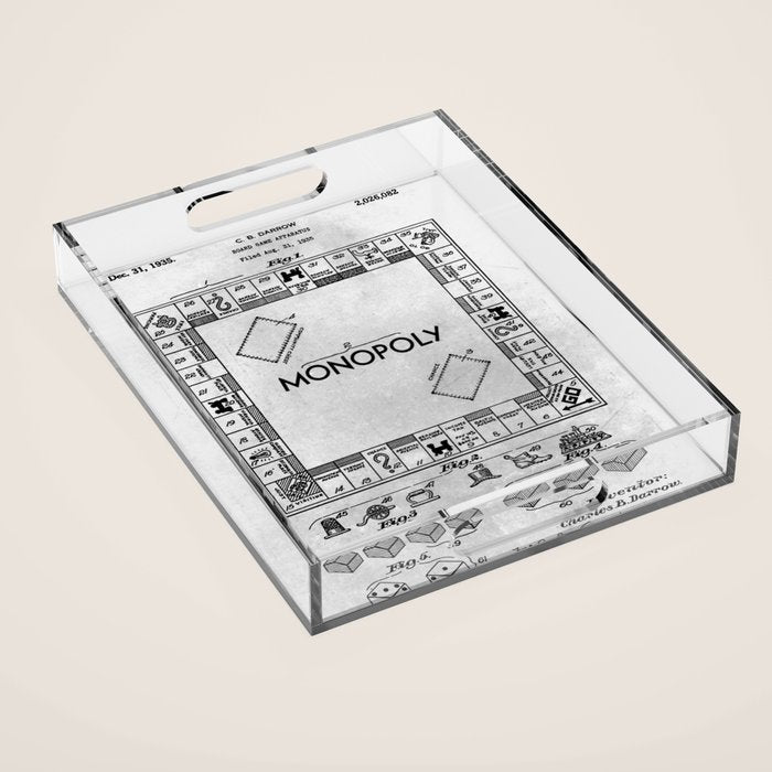 Monopoly Acrylic Tray Gallery Image 1