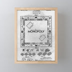 Monopoly Mini Art Print Gallery Image 1