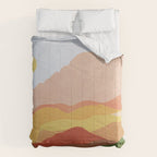 Landscape No3 Comforter Gallery Image 6