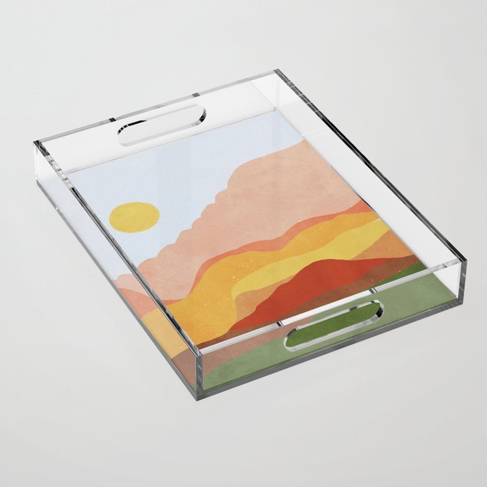 Landscape No3 Acrylic Tray Gallery Image 1