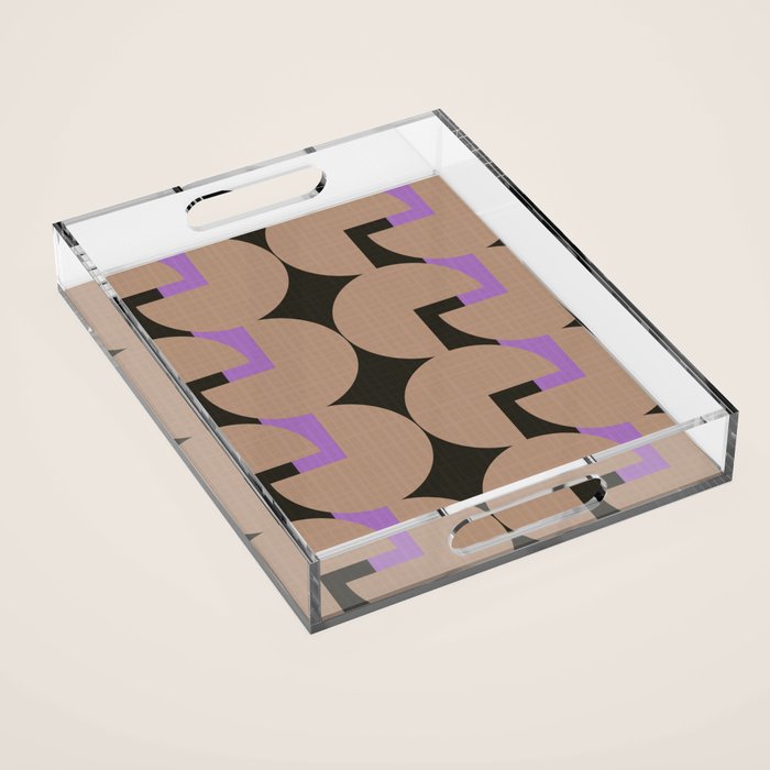 Geometric 101 Acrylic Tray Gallery Image 1