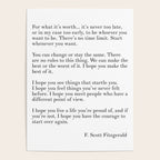 fitzgerald for what it's worth Poster Gallery Image 4