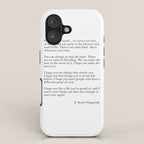 fitzgerald for what it's worth iPhone Case Gallery Image 1