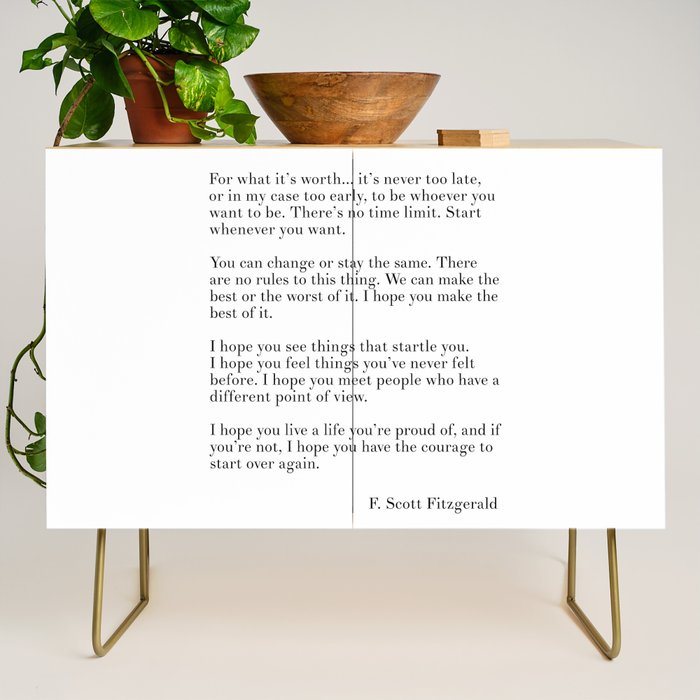 fitzgerald for what it's worth Credenza Gallery Image 1