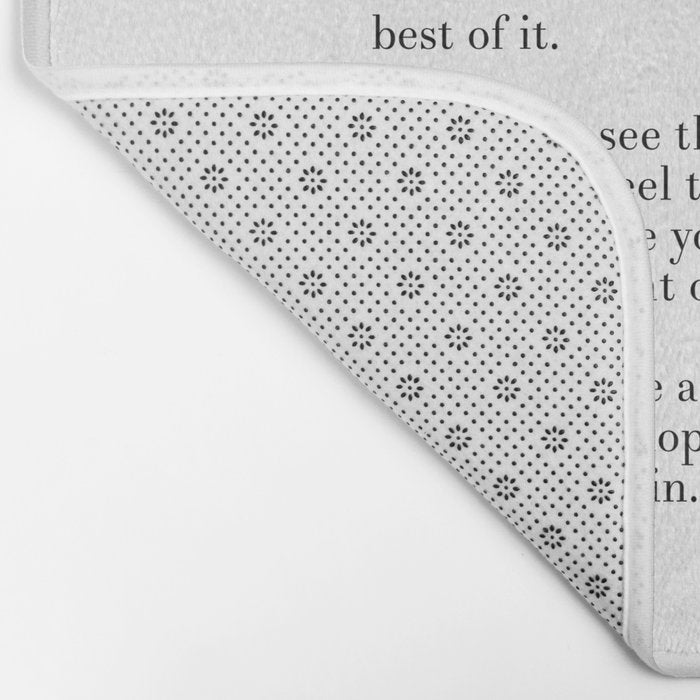 fitzgerald for what it's worth Bath Mat Gallery Image 2