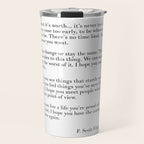 fitzgerald for what it's worth Travel Mug Gallery Image 1