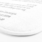 fitzgerald for what it's worth Bath Mat Gallery Image 3