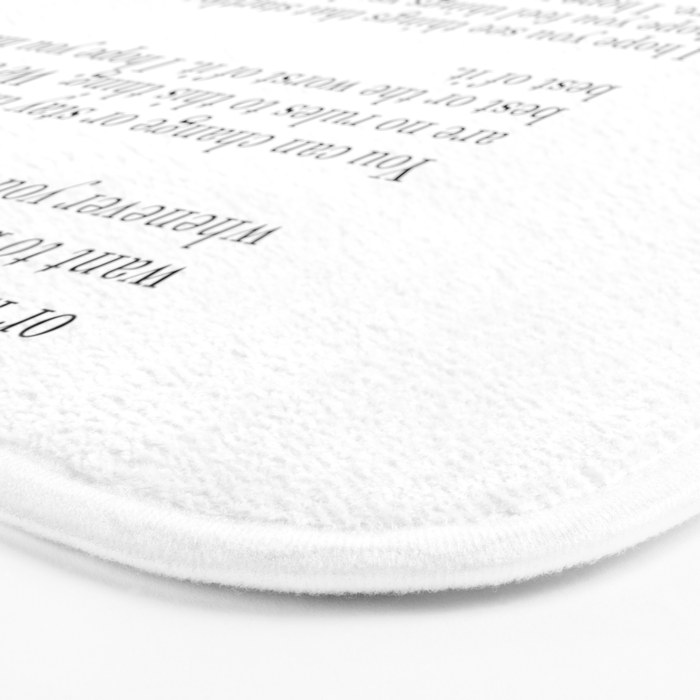 fitzgerald for what it's worth Bath Mat Gallery Image 3