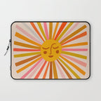 Sunshine - Retro Ochre Palette Laptop Sleeve Gallery Image 1