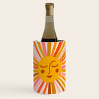 Sunshine - Retro Ochre Palette Wine Chiller Gallery Image 1