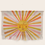 Sunshine - Retro Ochre Palette Wall Hanging Gallery Image 1