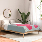 Retro 60s Surf Rock Electric Guitar - Slate Comforter Gallery Image 2