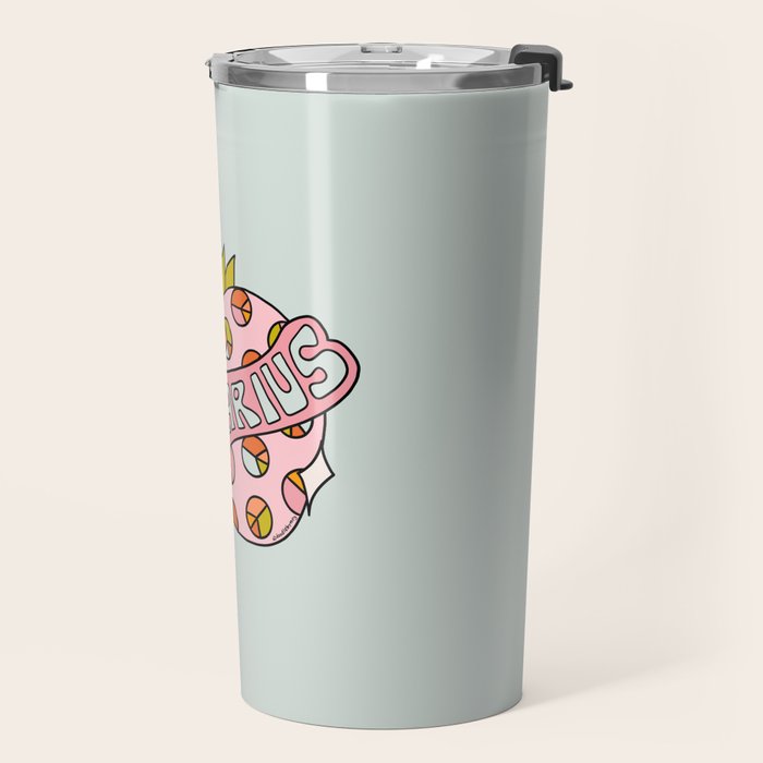 Aquarius Strawberry Travel Mug Gallery Image 2