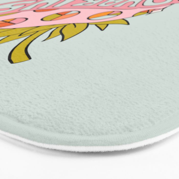 Aquarius Strawberry Bath Mat Gallery Image 3