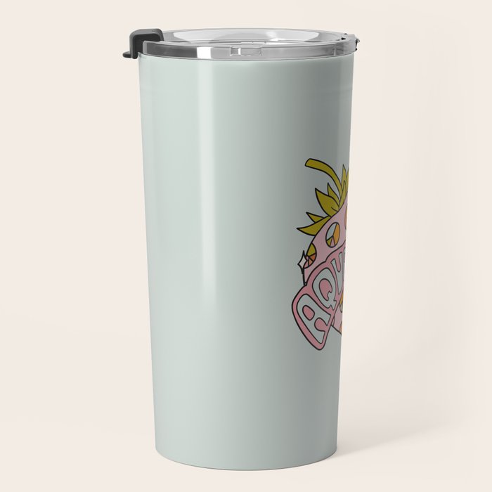 Aquarius Strawberry Travel Mug Gallery Image 3