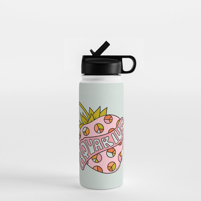 Aquarius Strawberry Water Bottle Gallery Image 1