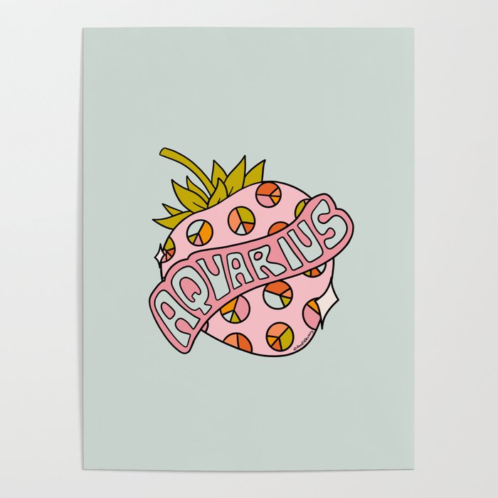 Aquarius Strawberry Poster Gallery Image 4