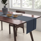 Modern Minimal Line Abstract XXXI Table Runner Gallery Image 2