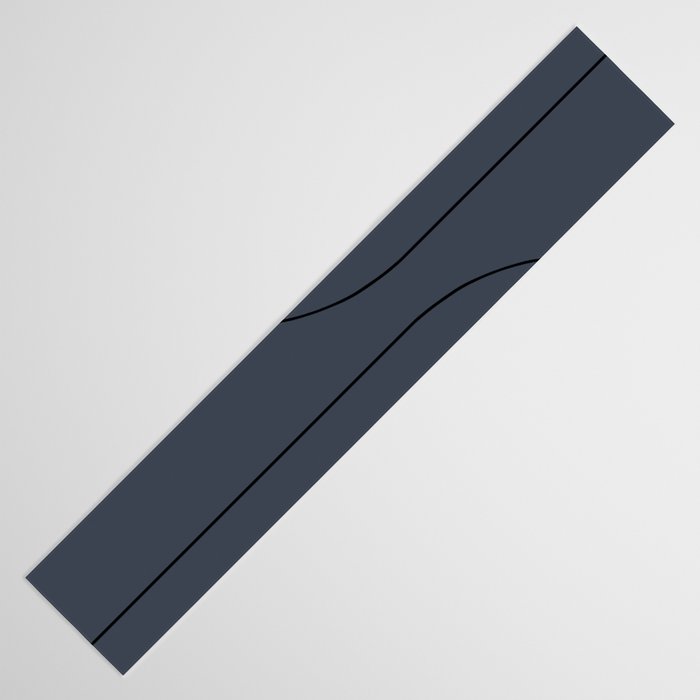 Modern Minimal Line Abstract XXXI Table Runner Gallery Image 3