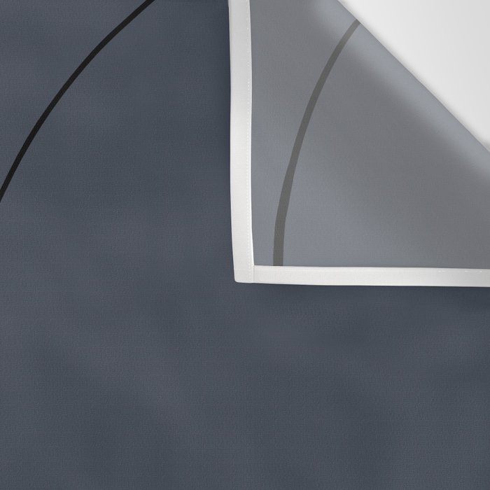 Modern Minimal Line Abstract XXXI Wall Tapestry Gallery Image 3