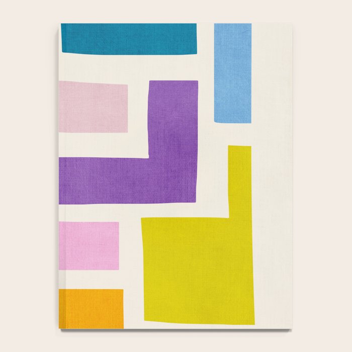 Pastel Colorful Modern Artwork Notebook Gallery Image 4