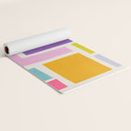 Pastel Colorful Modern Artwork Yoga Mat Gallery Image 2