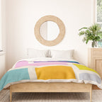 Pastel Colorful Modern Artwork Duvet Cover Gallery Image 3