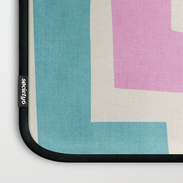 Pastel Colorful Modern Artwork Laptop Sleeve Gallery Image 3
