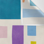 Pastel Colorful Modern Artwork Wall Tapestry Gallery Image 3