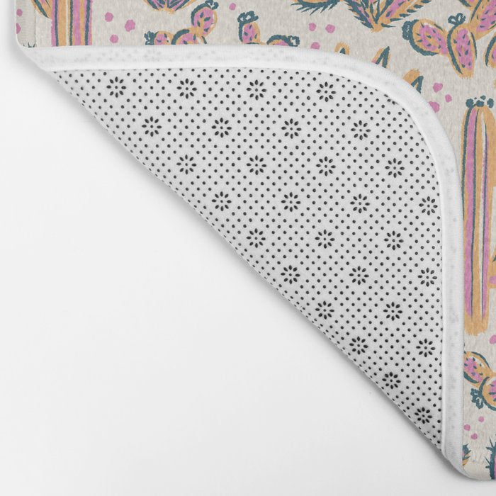 Cactus Desert - Sunset  Bath Mat Gallery Image 2