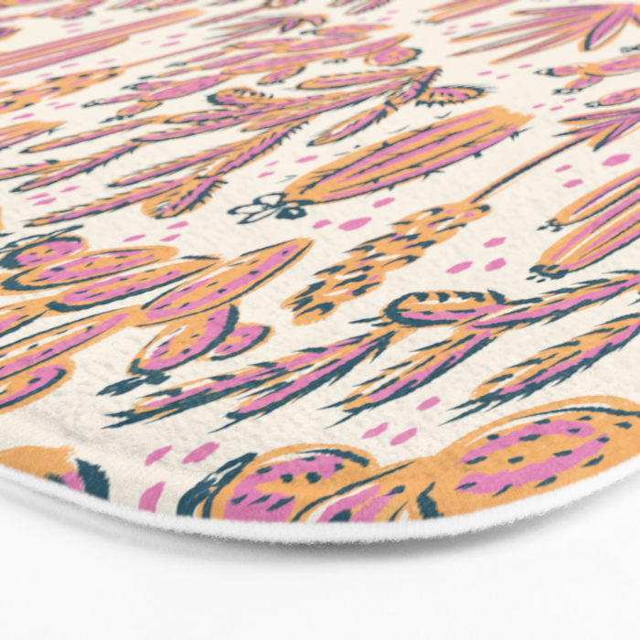 Cactus Desert - Sunset  Bath Mat Gallery Image 3