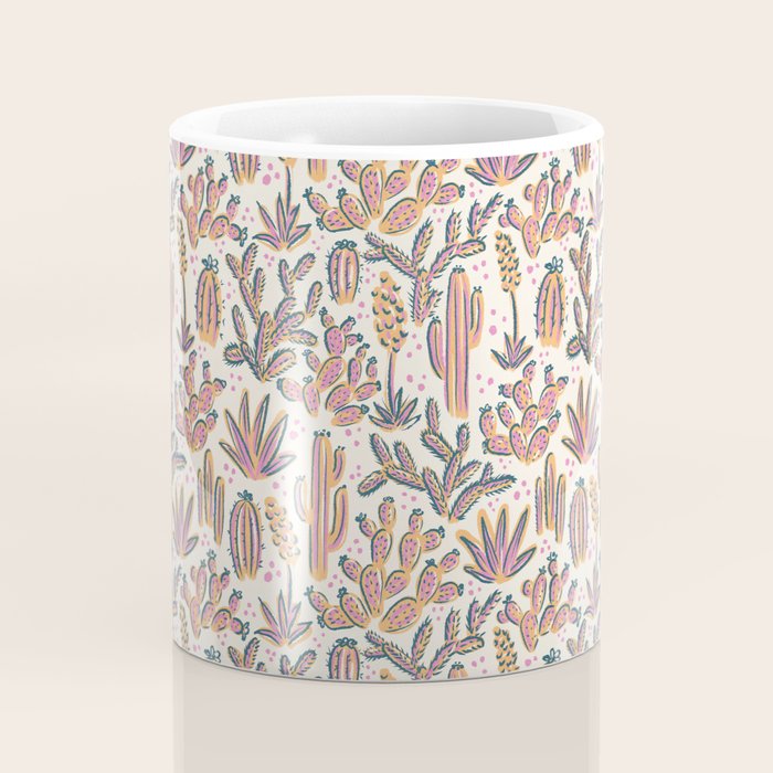 Cactus Desert - Sunset  Coffee Mug Gallery Image 4